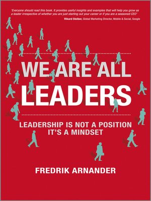 cover image of We Are All Leaders